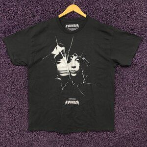 Lady Gaga Mayhem Album Shattered Glass Synth-Pop T-Shirt XL